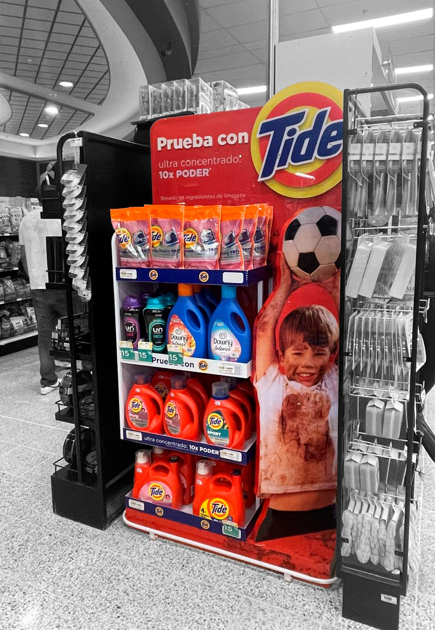 Exhibidor Tide